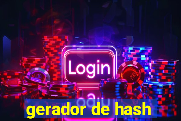 gerador de hash